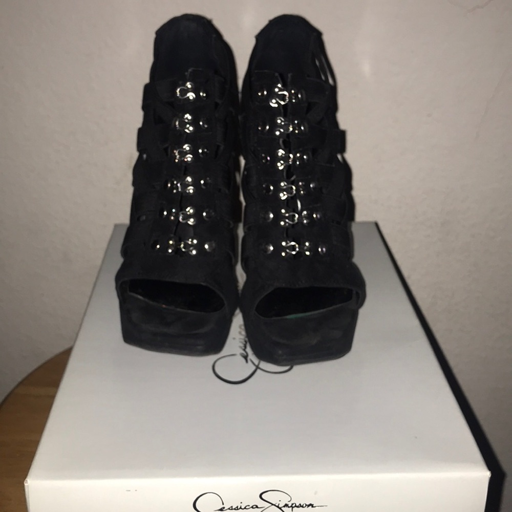 Jessica Simpson high heels